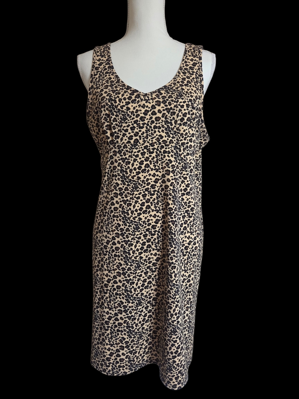 Leopard Print Mini Dress